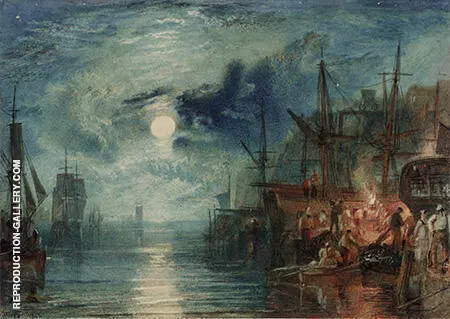 Shields on the River Tyne By Joseph Mallord William Turner