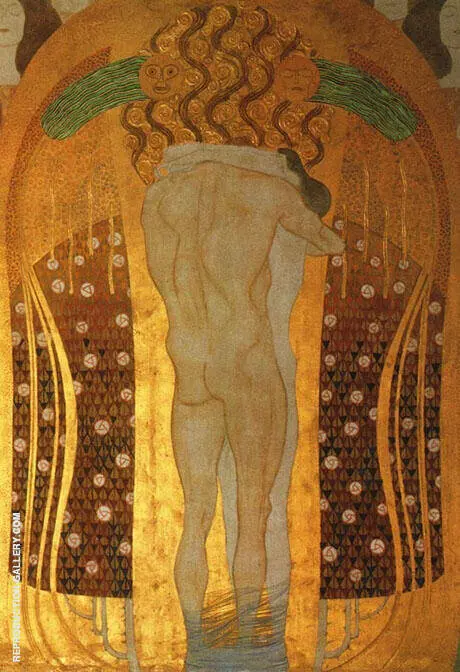 Hymn to Joy 1902 By Gustav Klimt
