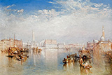 View of Venice The Ducal Palace Dogana and Part of San Giorgio 1841 By Joseph Mallord William Turner