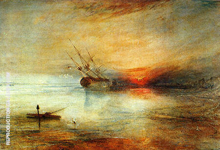 Fort Vimieux by Joseph Mallord William Turner | Oil Painting Reproduction