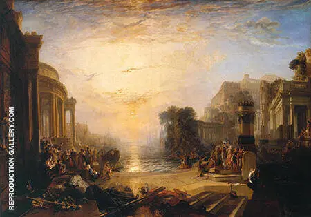 The Decline of the Carthaginian Empire By Joseph Mallord William Turner
