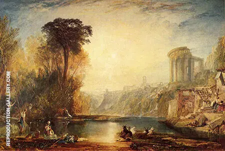 Composition of Tivoli By Joseph Mallord William Turner
