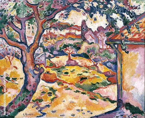 L'Olivier pres de l'Estaque By Georges Braque