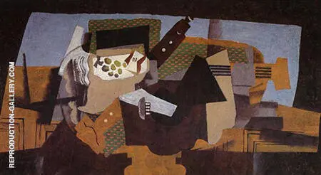 A Black Pedestal By Georges Braque