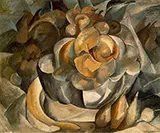 Fruit Dish c1908 By Georges Braque