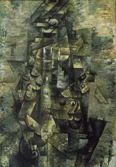 Man with a Guitar 1911 By Georges Braque