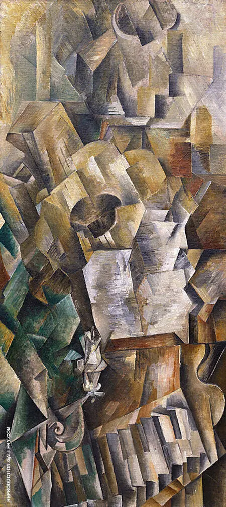 Piano and Mandola By Georges Braque