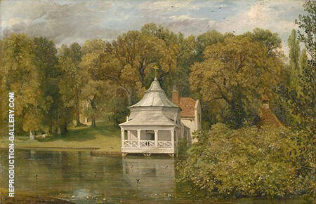 The Quarters behind Alresford Hall 1816 | Oil Painting Reproduction