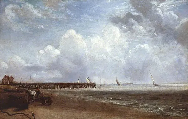 Yarmouth Pier By John Constable