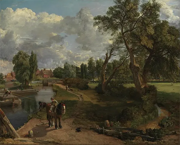 Flatford Mill 1817 By John Constable