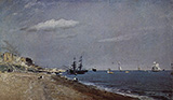 Brighton Beach with colliers By John Constable