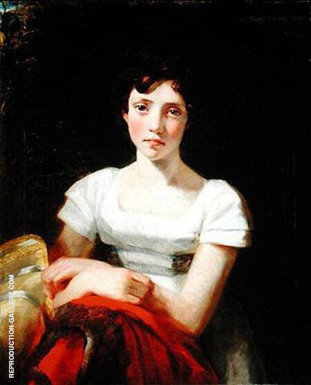 Portrait of Mary Freer 1809 by John Constable | Oil Painting Reproduction