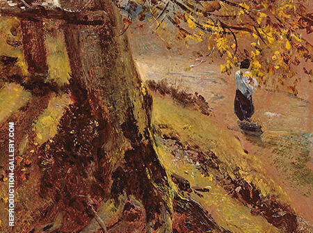 Study of Tree Trunks by John Constable | Oil Painting Reproduction