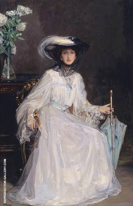 Evelyn Farquhar 1907 By John Lavery