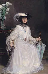 Evelyn Farquhar 1907 By John Lavery