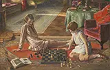 The Chess Players 1929 By John Lavery
