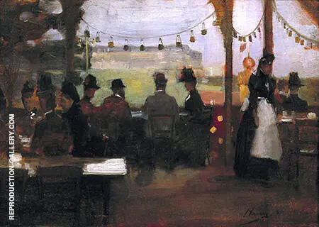 The Glasgow Exhibition 1888 By John Lavery