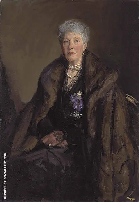 Lady Jackson 1919 By John Lavery
