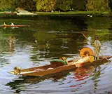 Boating on the Thames 1890 By John Lavery