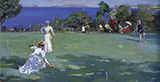 The Croquet Party 1890 By John Lavery
