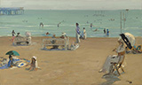 The Bathing Hour Lido Venice By John Lavery