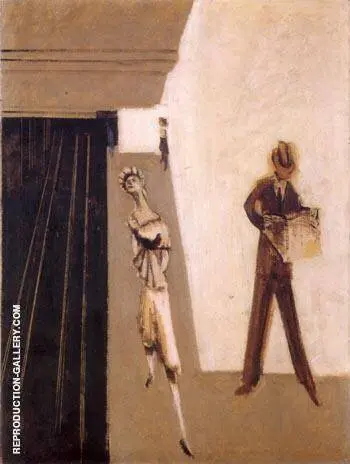 Subway 1939 A By Mark Rothko (Inspired By)