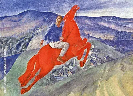 Fantasia 1925 By Kuzma Petrov-Vodkin