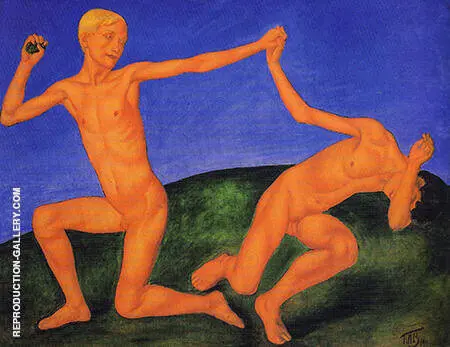 Boys 1911 By Kuzma Petrov-Vodkin