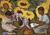 The Sunflowers By Diego Rivera