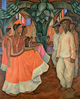 Dance of Tehuantepec By Diego Rivera