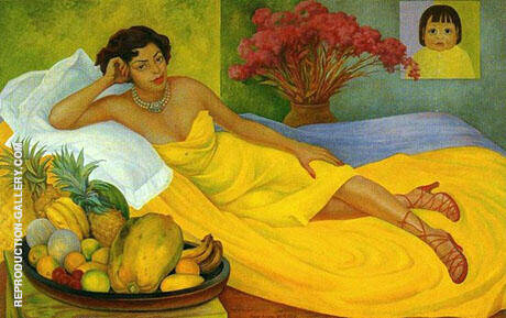 Sra. Dona Elena Flores de Carrillo | Oil Painting Reproduction