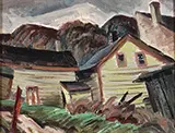 Backyard Haliburton 1944 By Jack Bush