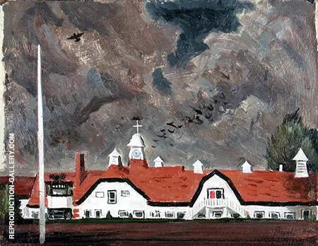 RCAF Elem School Eglinton 1944 By Jack Bush