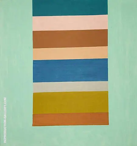 Floating Banner 1968 By Jack Bush