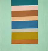 Floating Banner 1968 By Jack Bush
