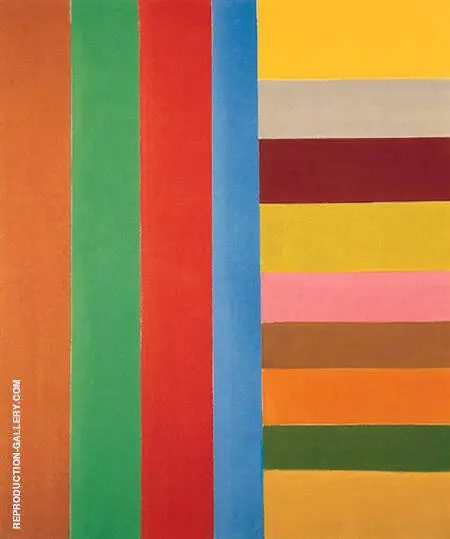 Down and Across 1967 By Jack Bush