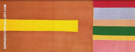Yellow Thrust 1968 By Jack Bush