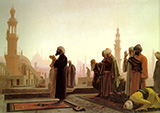 Prayer in Cairo 1865 By Jean Leon Gerome