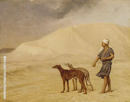 On the Desert c1867 By Jean Leon Gerome