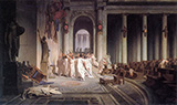 The Death of Caesar 1867 By Jean Leon Gerome