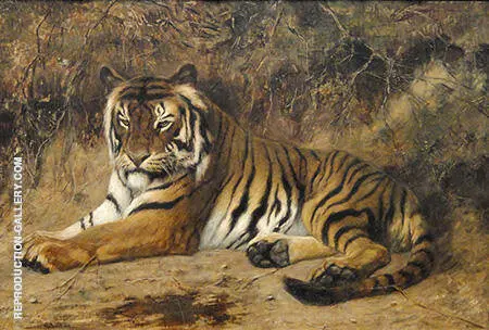 Tiger By Jean Leon Gerome