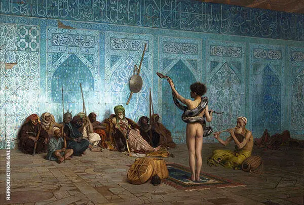 Snake Charmer 1889 By Jean Leon Gerome