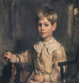 Son of Edward Arthur Walton as a Child By Arthur Walton
