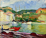 Port de Cassis c1905 By Charles Camoin
