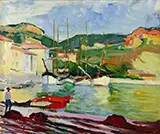 Port de Cassis c1905 By Charles Camoin