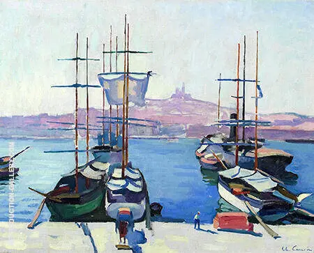 Le Port de Marseille c1904 By Charles Camoin