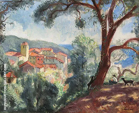Ramatuelle c1925 By Charles Camoin