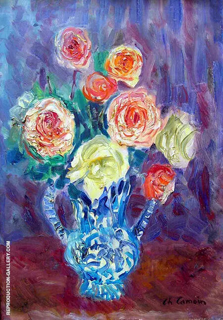 Flowers Still Life By Charles Camoin