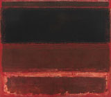Four Darks in Red 1958 By Mark Rothko (Inspired By)
