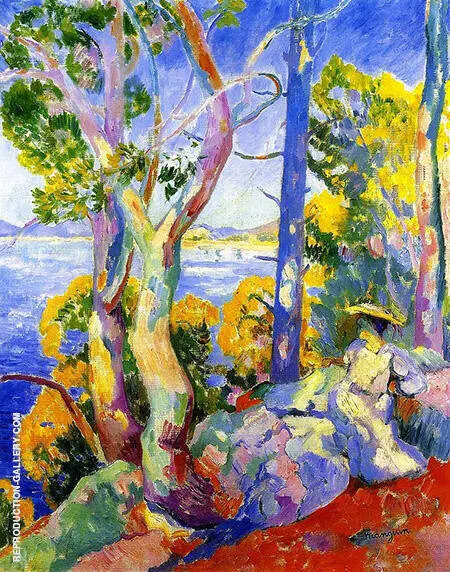 Morning at Cavaliere 1906 By Henri Manguin